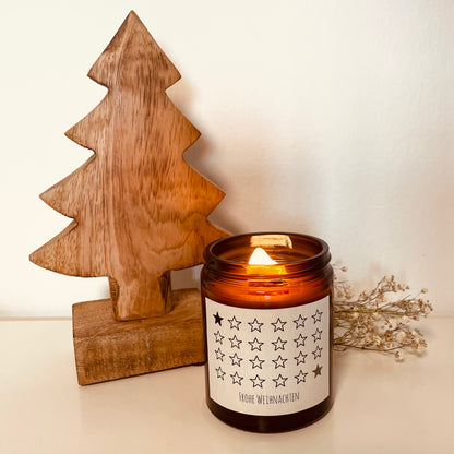 Adventskalender Kerze im Glas Ceris